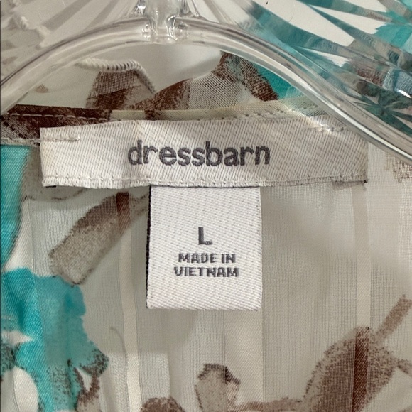 Floral Sheer Ruffle Women's Top - Picture 3 of 4